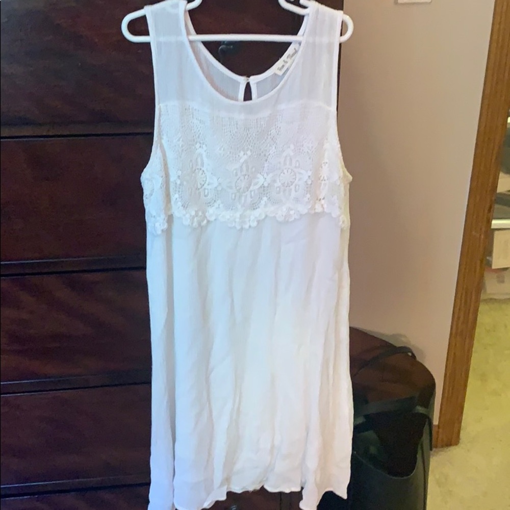 Hem & Thread White Dress